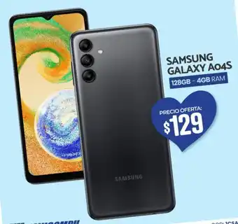 Novicompu SAMSUNG GALAXY A04S 128GB - 4GB RAM oferta