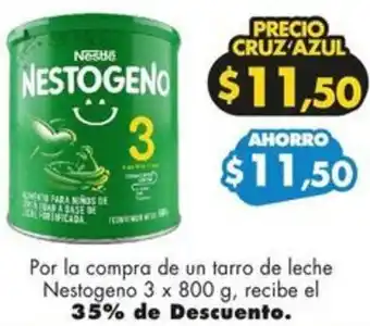 Farmacias Cruz Azul Nestogeno 3 x 800g oferta