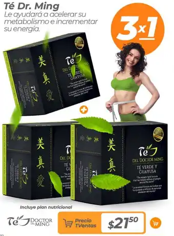 TVentas Té Dr. Ming oferta