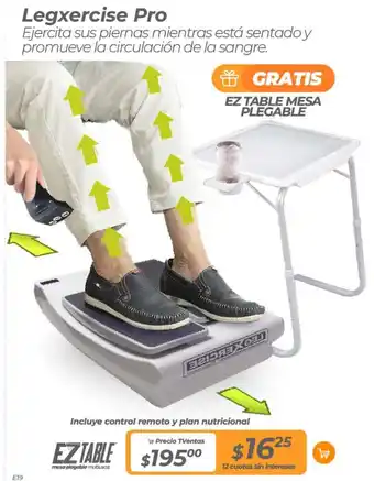 TVentas Legxercise Pro oferta