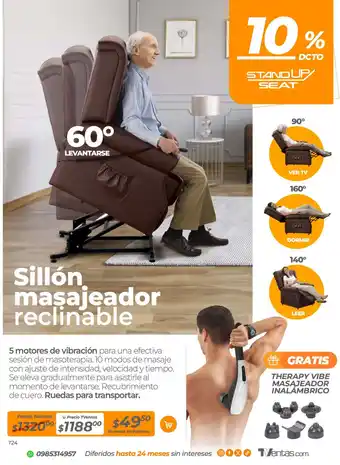 TVentas Sillón masajeador reclinable oferta