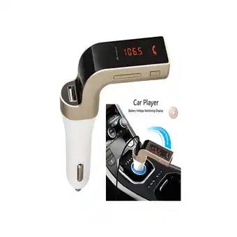 Tia TRANSMISOR FM C/BLUETOOTH Y CARGADOR USB P/AUTO oferta