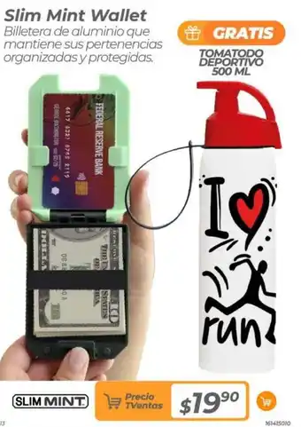 TVentas Slim Mint Wallet oferta