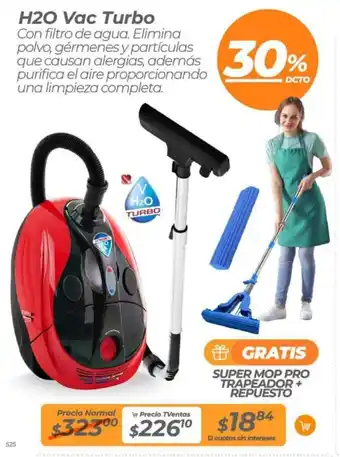 TVentas H20 Vac Turbo oferta