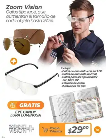 TVentas Zoom Vision oferta