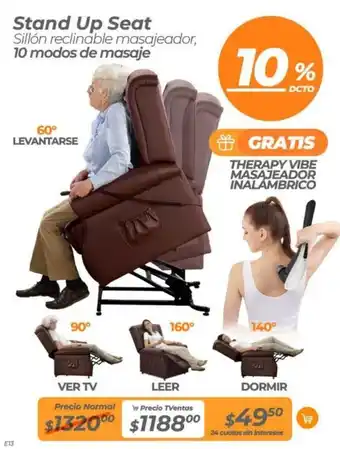 TVentas Stand Up Seat oferta