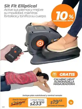 TVentas Sit Fit Elliptical oferta