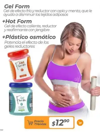 TVentas Gel Form +Hot Form +Plástico osmótico oferta