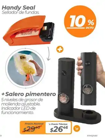 TVentas Handy Seal Sellador de fundas oferta