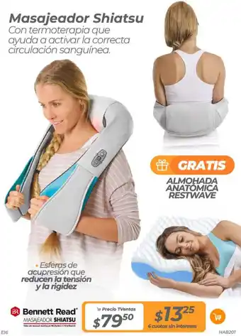 TVentas Masajeador Shiatsu oferta