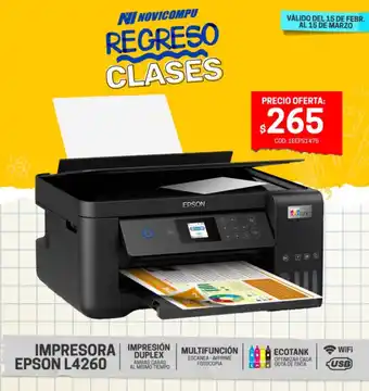 Novicompu IMPRESORA EPSON L4260 oferta