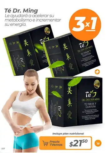 TVentas Té Dr. Ming oferta