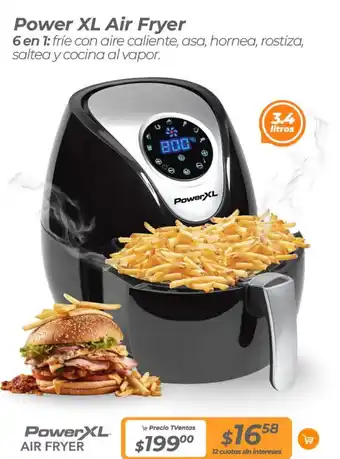 TVentas Power XL Air Fryer 6 en 1 oferta
