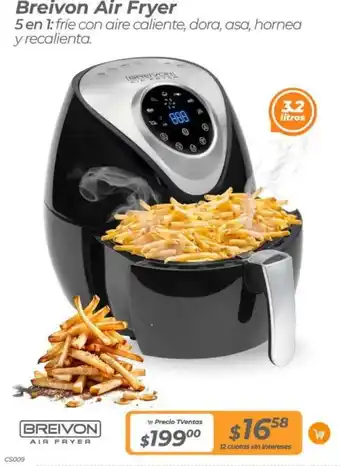 TVentas Breivon Air Fryer oferta