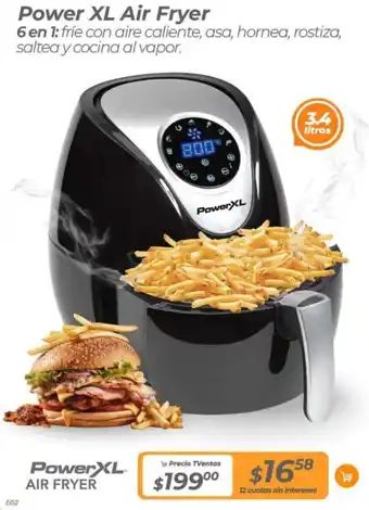TVentas Power XL Air Fryer 6 en 1 oferta