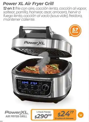 TVentas Power XL Air Fryer Grill 12 en 1 oferta