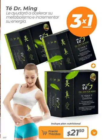 TVentas Té Dr. Ming oferta