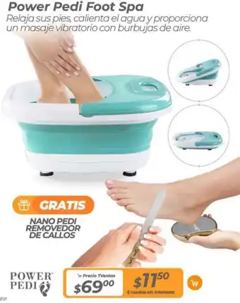 TVentas Power Pedi Foot Spa oferta