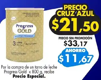 Farmacias Cruz Azul Progress Gold x 800g oferta