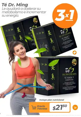TVentas Té Dr. Ming oferta