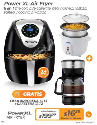 TVentas Power XL Air Fryer 6 en 1 oferta
