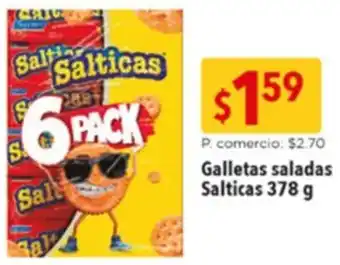 Tia Galletas saladas Salticas 378g oferta