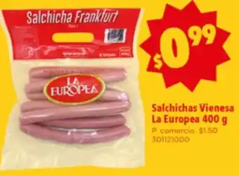 Tia Salchichas Vienesa La Europea 400g oferta