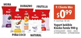 Tia Yogurt bebible Kiosko funda 900g oferta