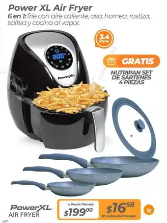 TVentas Power XL Air Fryer 6 en 1 oferta