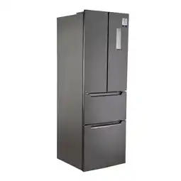 Tia REFRIGERADORA 298 L FRENCH DOBLE CAJON ELECTROLUX CROMADA oferta