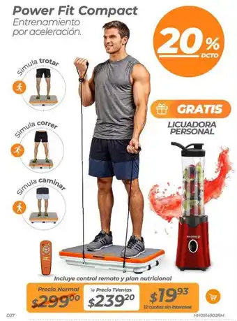 TVentas Power Fit Compact oferta