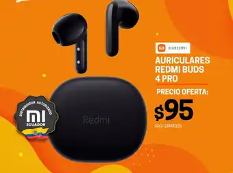 Novicompu AURICULARES REDMI BUDS 4 PRO oferta