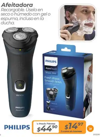 TVentas PHILIPS Afeitadora oferta