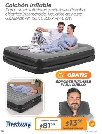 TVentas Bestway Colchón inflable oferta