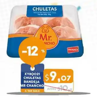 Coral Hipermercados Chuletas Bandeja Mr Chancho oferta