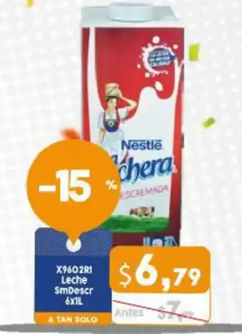Coral Hipermercados Leche SmDescr 6x1L oferta