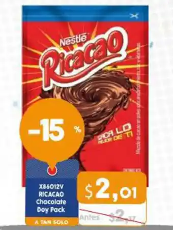 Coral Hipermercados Ricacao Chocolate Doy Pack oferta