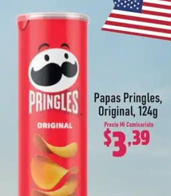 Mi Comisariato Papas Pringles, Original, 124g oferta
