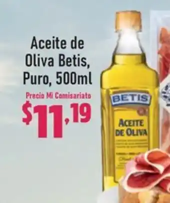 Mi Comisariato Aceite de Oliva Betis, Puro, 500ml oferta