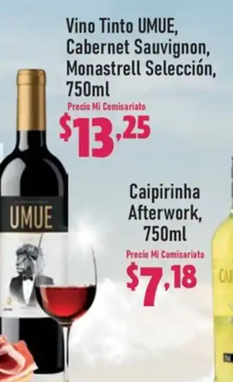 Mi Comisariato Vino Tinto UMUE, Cabernet Sauvignon, Monastrell Selección, 750ml oferta