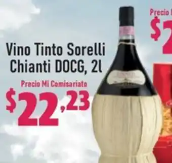 Mi Comisariato Vino Tinto Sorelli Chianti DOCG, 2L oferta