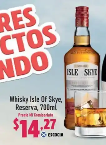 Mi Comisariato Whisky Isle Of Skye, Reserva, 700ml oferta