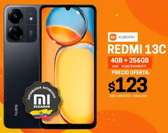 Novicompu XIAOMI REDMI 13C 4GB + 256GB oferta