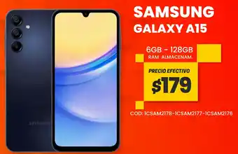 Novicompu SAMSUNG GALAXY A15 6GB - 128GB oferta