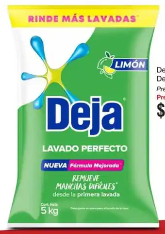 Mi Comisariato Detergente en polvo Deja, fuerza del limón 5kg oferta