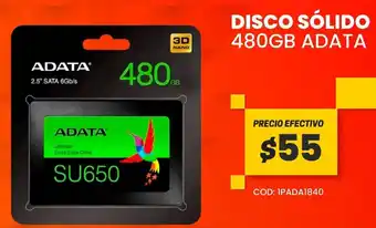 Novicompu DISCO SÓLIDO 480GB ADATA oferta