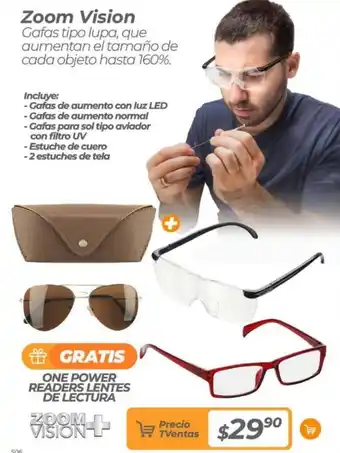 TVentas Zoom Vision oferta