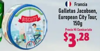 Mi Comisariato Galletas Jacobsen European City Tour 150g oferta