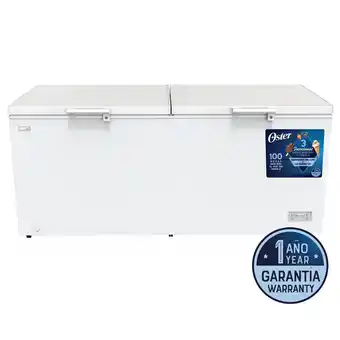 Tia CONGELADOR HORIZONTAL 508 L OSTER BLANCO oferta