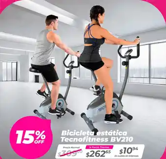 TVentas Bicicleta estática Tecnofitness BV210 oferta